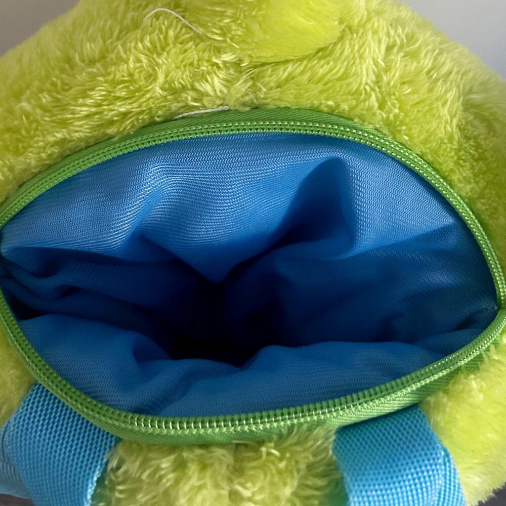 Disney PIXAR Toy Story Little Green Alien Plush Character Backpack HTF Rare - Picture 4 of 7
